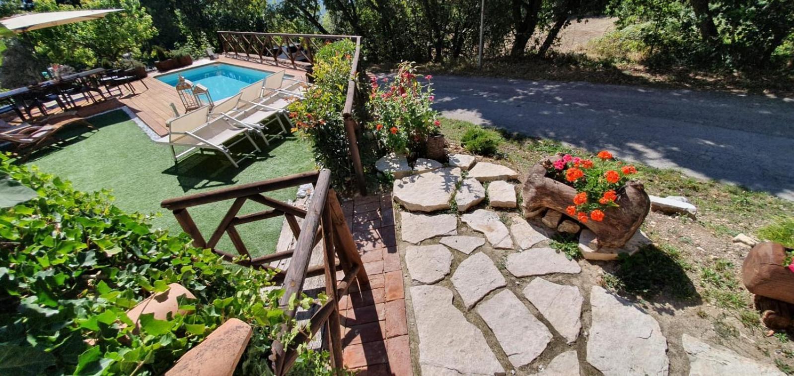 Dimora Dei Baldi - Rooms & Relax Fagnano Alto Exteriör bild